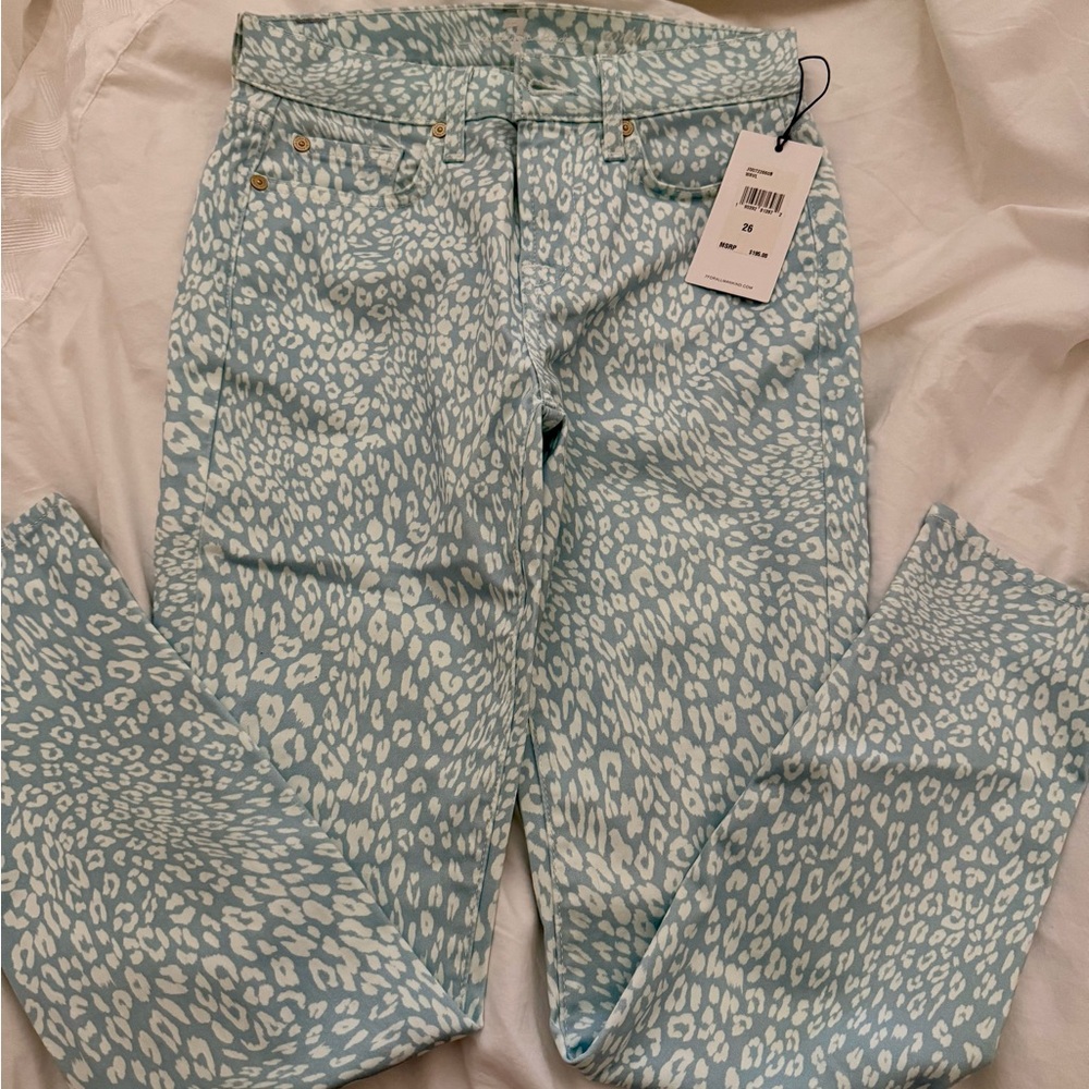 7 for All Mankind New Patterned Jeans